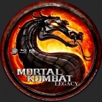 Mortal Kombat Legacy blu-ray label