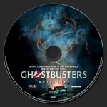 Ghostbusters Afterlife dvd label