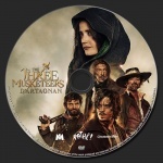 The Three Musketeers D,Artagnan dvd label