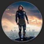 Aquaman And The Lost Kingdom dvd label
