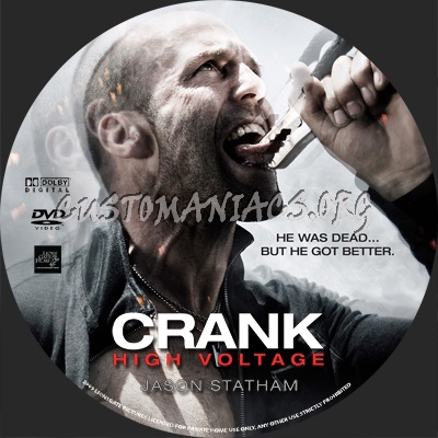 dancing with stars max_03. Crank 2 High Voltage dvd label