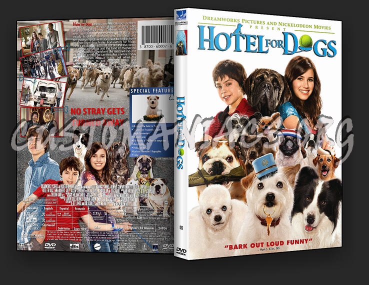 hotel for dogs dvd. Hotel For Dogs dvd cover