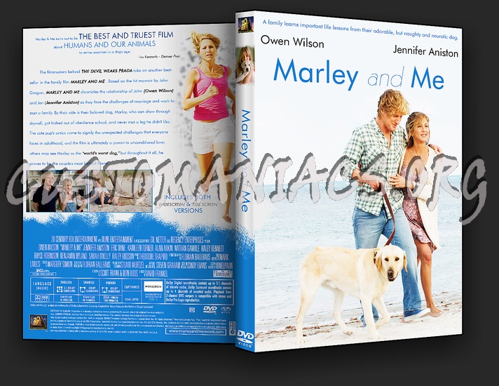 marley and me dvd cover. Marley amp; Me dvd cover. The quot;Customaniacs.orgquot; WATERMARK wil only be shown in