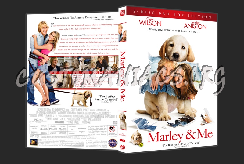 marley and me dvd cover. Marley amp; Me dvd cover. The quot;Customaniacs.orgquot; WATERMARK wil only be shown in