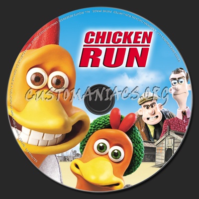 chicken run babs. Chicken Run dvd label
