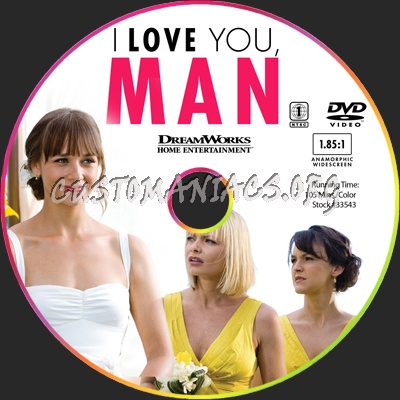 i love you man dvd. I Love You, Man dvd label