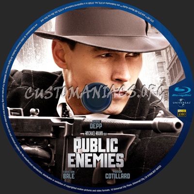 branka katic public enemies. Public Enemies blu-ray label