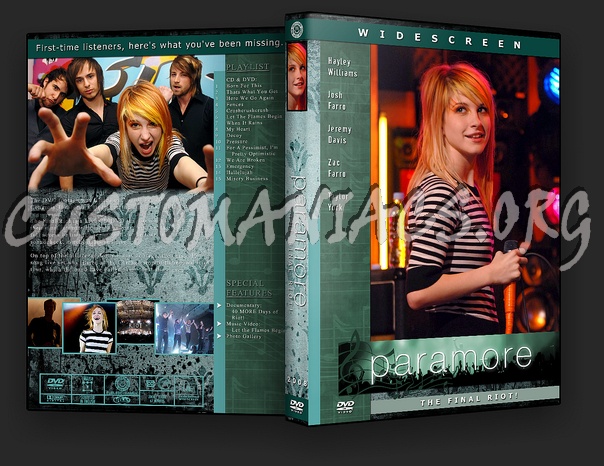 the final riot paramore. Paramore - The Final Riot dvd