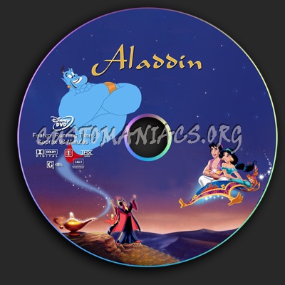 aladdin  dvd