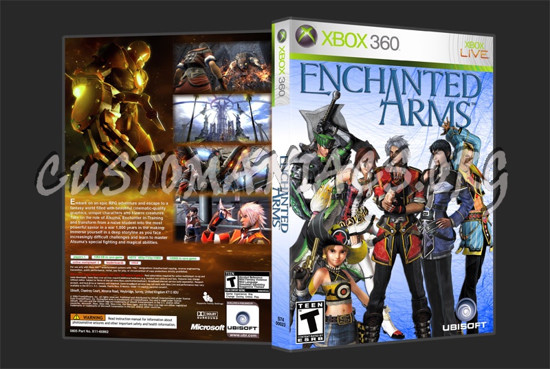 enchanted arms golems. Enchanted Arms dvd cover