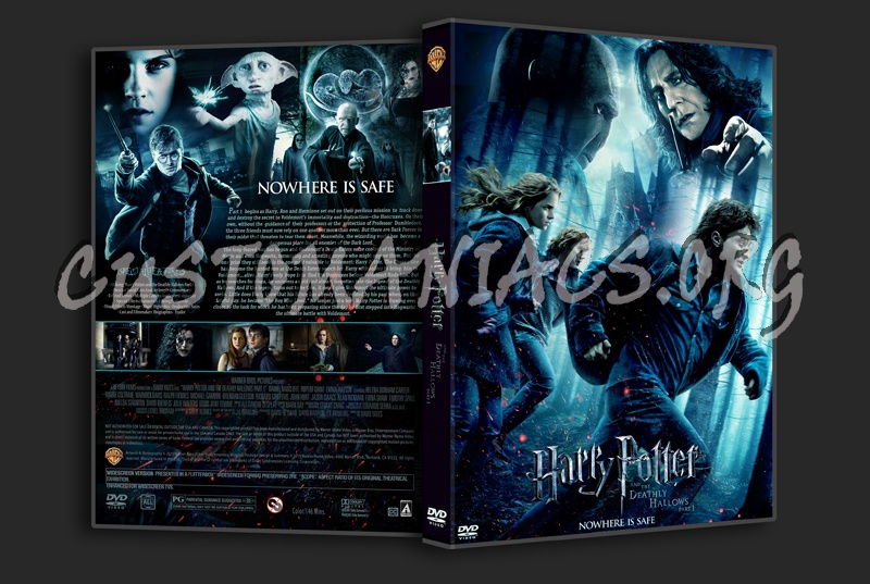 harry potter 7 dvd cover. Harry Potter and the Deathly