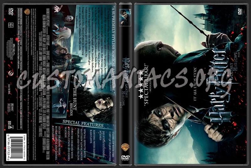 harry potter 7 dvd label. Harry Potter and the Deathly