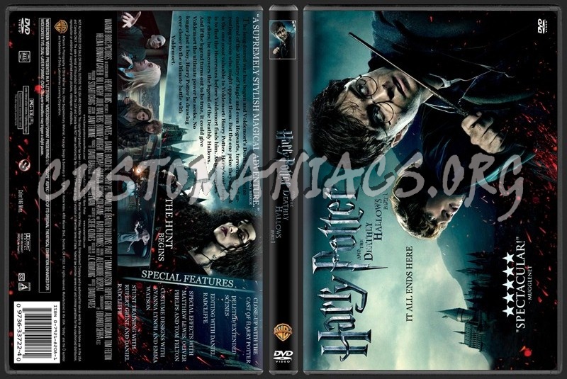 harry potter 7 dvd label. Harry Potter and the Deathly