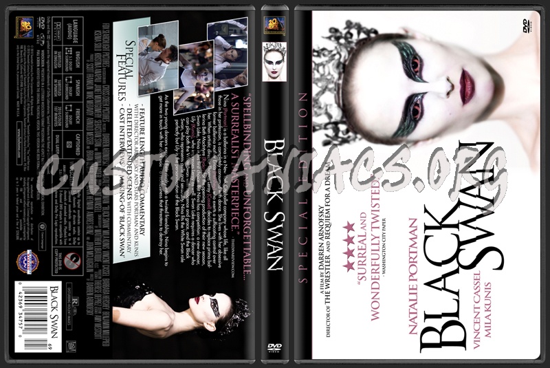 black swan cover. Black Swan dvd cover