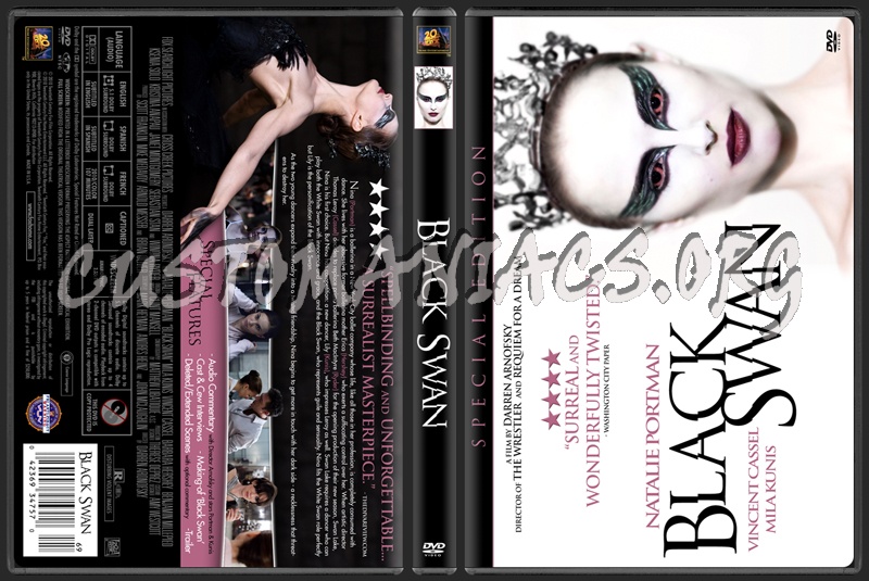 black swan cover. Black Swan dvd cover