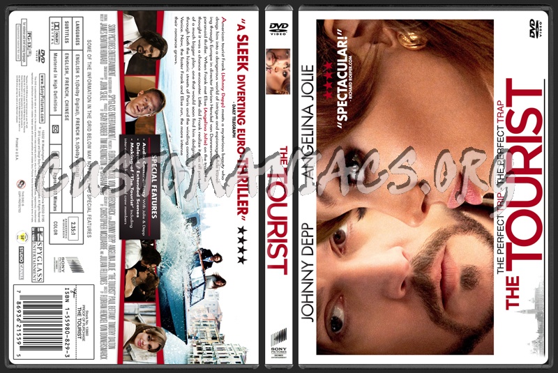 the tourist dvd cover art. The Tourist dvd cover
