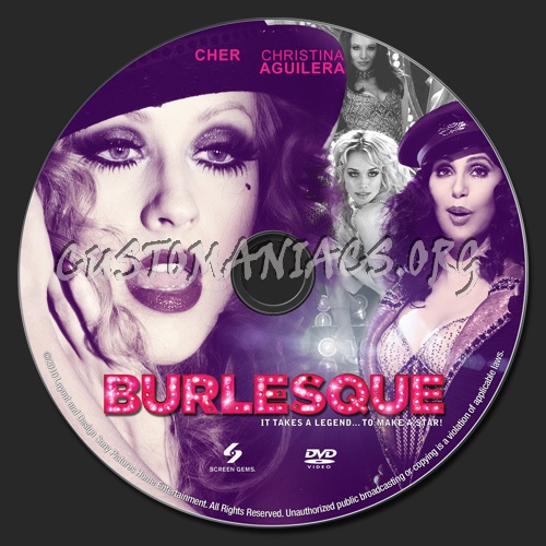 tyne stecklein in burlesque. Burlesque dvd label