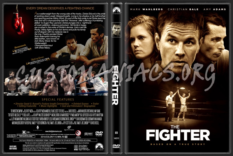 the fighter dvd cover art. The Fighter dvd cover