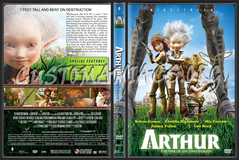 arthur 3 dvd. Arthur 3 The War of the Two