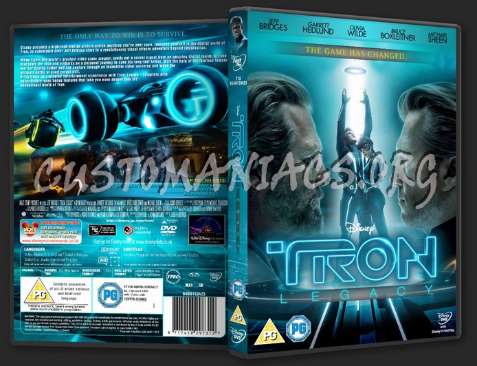 tron legacy dvd cover art. TRON Legacy dvd cover