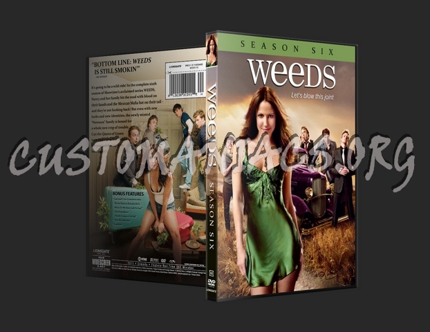weeds season 6 dvd cover. Weeds - Season 6 dvd cover