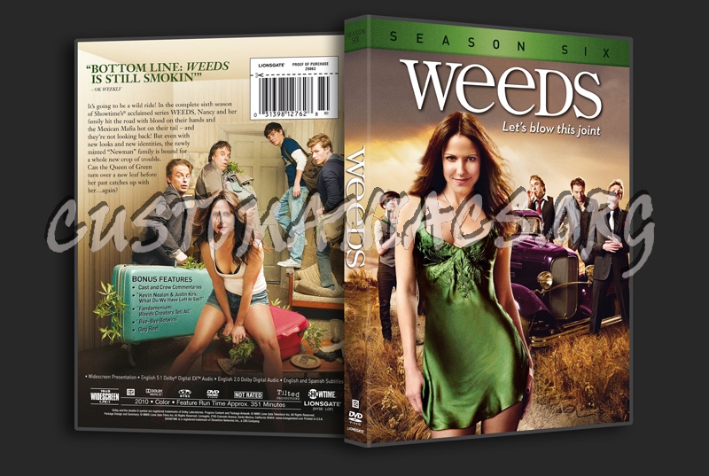 weeds season 6 dvd cover. Weeds Season 6 dvd cover