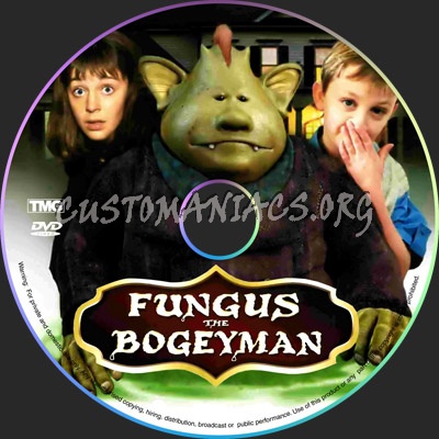 Fungus the Bogeyman dvd label