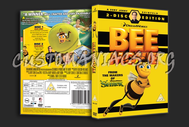 posts bee movie dvd cover share...