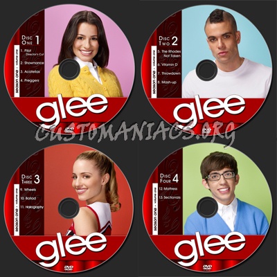 Glee Season 1 Volume 1 dvd label - DVD Covers & Labels by Customaniacs