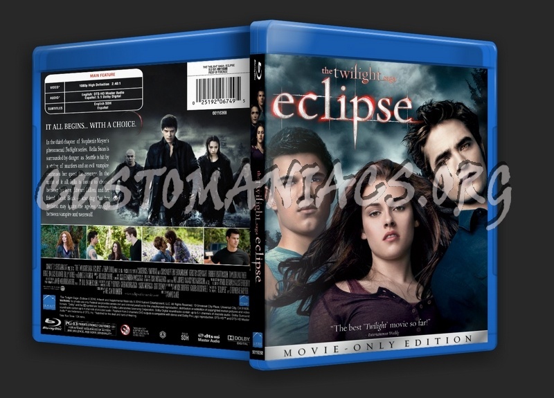 The Twilight Saga Eclipse blu-ray cover - DVD Covers & Labels by