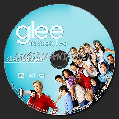 GLEE - Season 2 dvd label - DVD Covers & Labels by Customaniacs, id