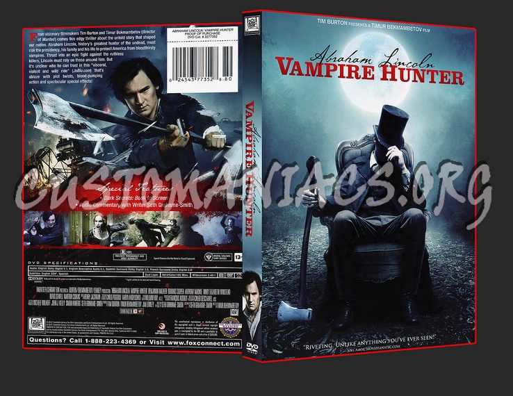 Abraham Lincoln: Vampire Hunter 2012 Dvd Ntsc Latino
