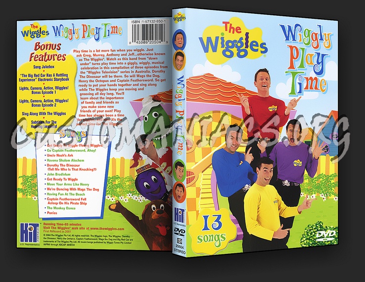The Wiggles Wiggly Wiggly Playtime Dvd Cover Dvd Covers And Labels By