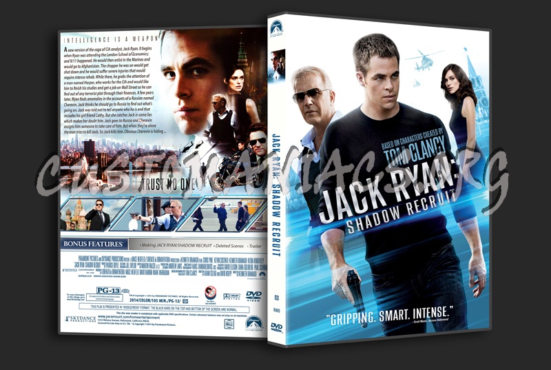 Jack Ryan:Shadow Recruit dvd cover - DVD Covers & Labels 