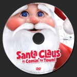 Santa Claus Is Comin' To Town (1970) dvd label