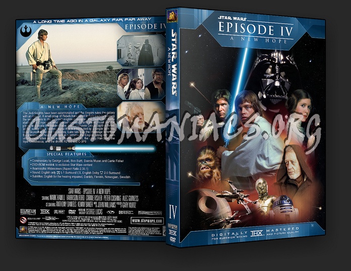 Star Wars Episode 4 Dvd. Star Wars Episode IV - A New