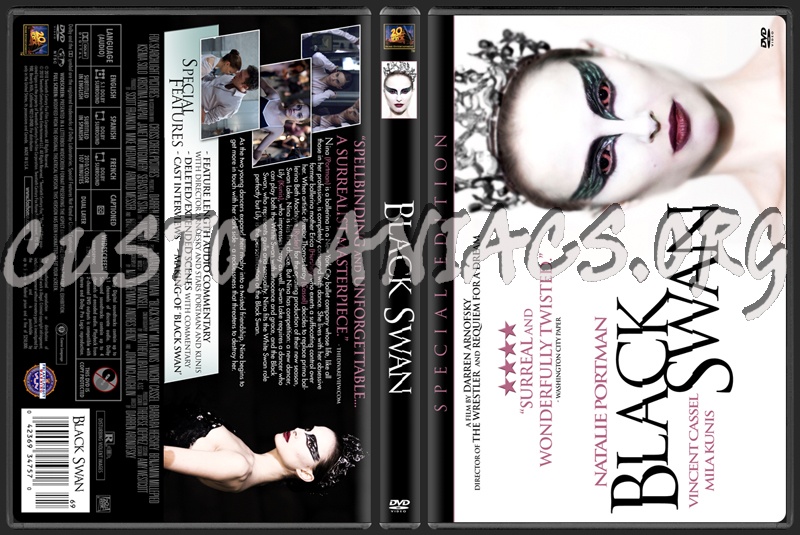 black swan dvd cover black swan dvd cover