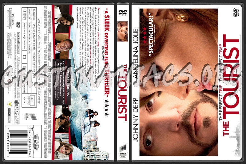 how do you know dvd cover art. the tourist dvd cover art.