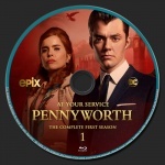 Pennyworth Season 1 blu-ray label