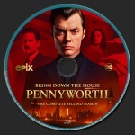 Pennyworth Season 2 blu-ray label