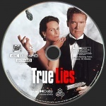 TRUE LIES (1994) UHD Blu-ray Label blu-ray label