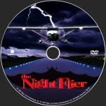 The Night Flier dvd label