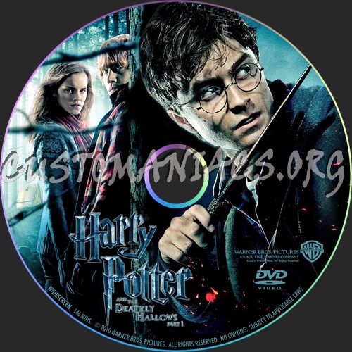 harry potter 7 part 1 dvd cover. Harry Potter and the Deathly