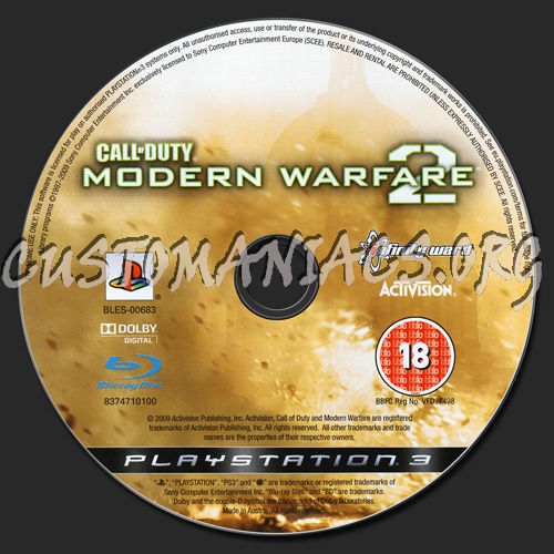 call of duty modern warfare 2 ps3 box. call of duty modern warfare 2