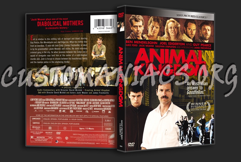 animal kingdom dvd cover. Animal Kingdom