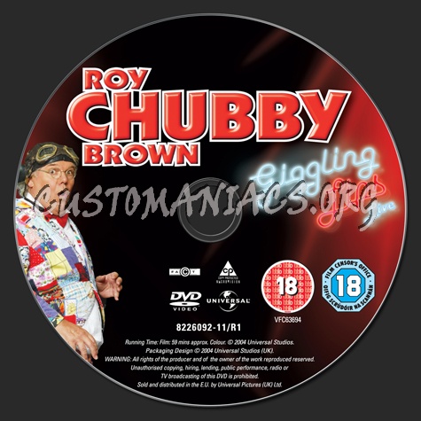 Roy chubby brown giggling lips