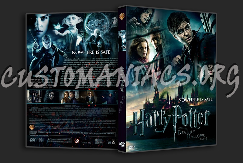 harry potter 7 dvd label. Harry Potter and the Deathly