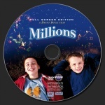 Millions dvd label