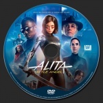 Alita,  Battle Angel dvd label