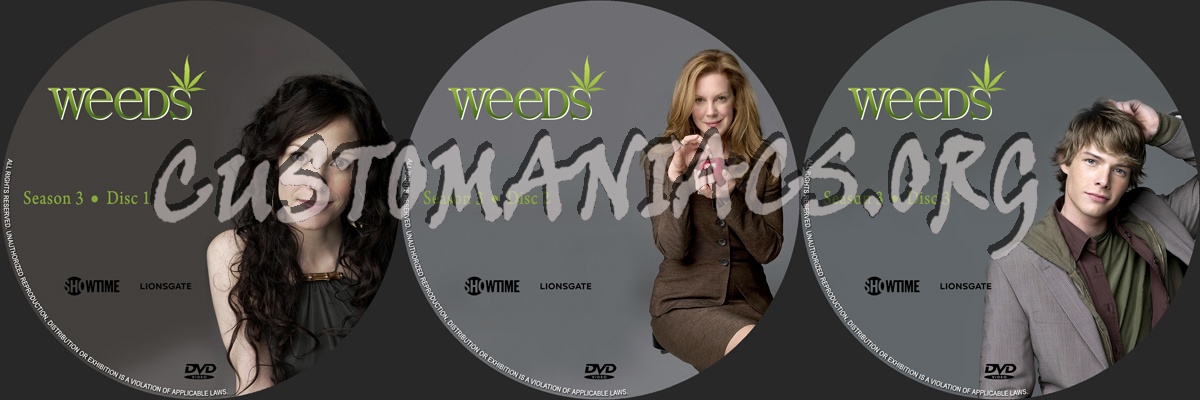 weeds season 3 cover. Weeds - Season 3